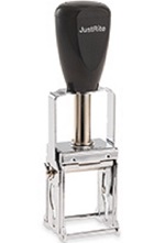 JustRite metal self-inking stamps SI 32-PL
