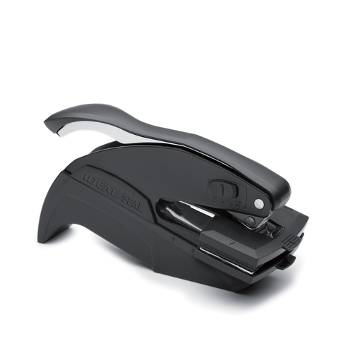 Embossing Seal 1" x 2" Rectangular  Black